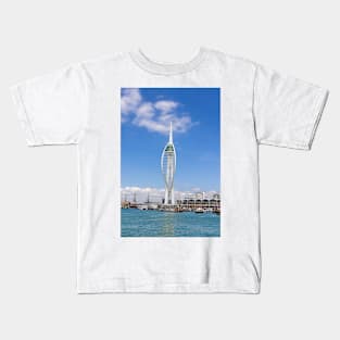 Spinnaker Tower, Portsmouth Harbour Kids T-Shirt